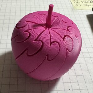 3D Printed Apple Fidget Toy